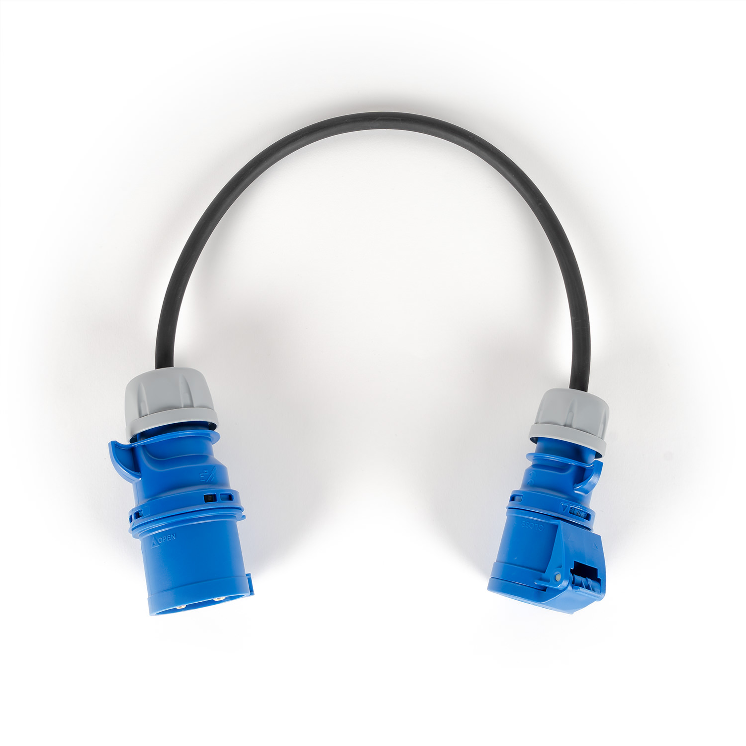 Adapter CEE 32 A (groß) auf CEE 16 A (klein)
