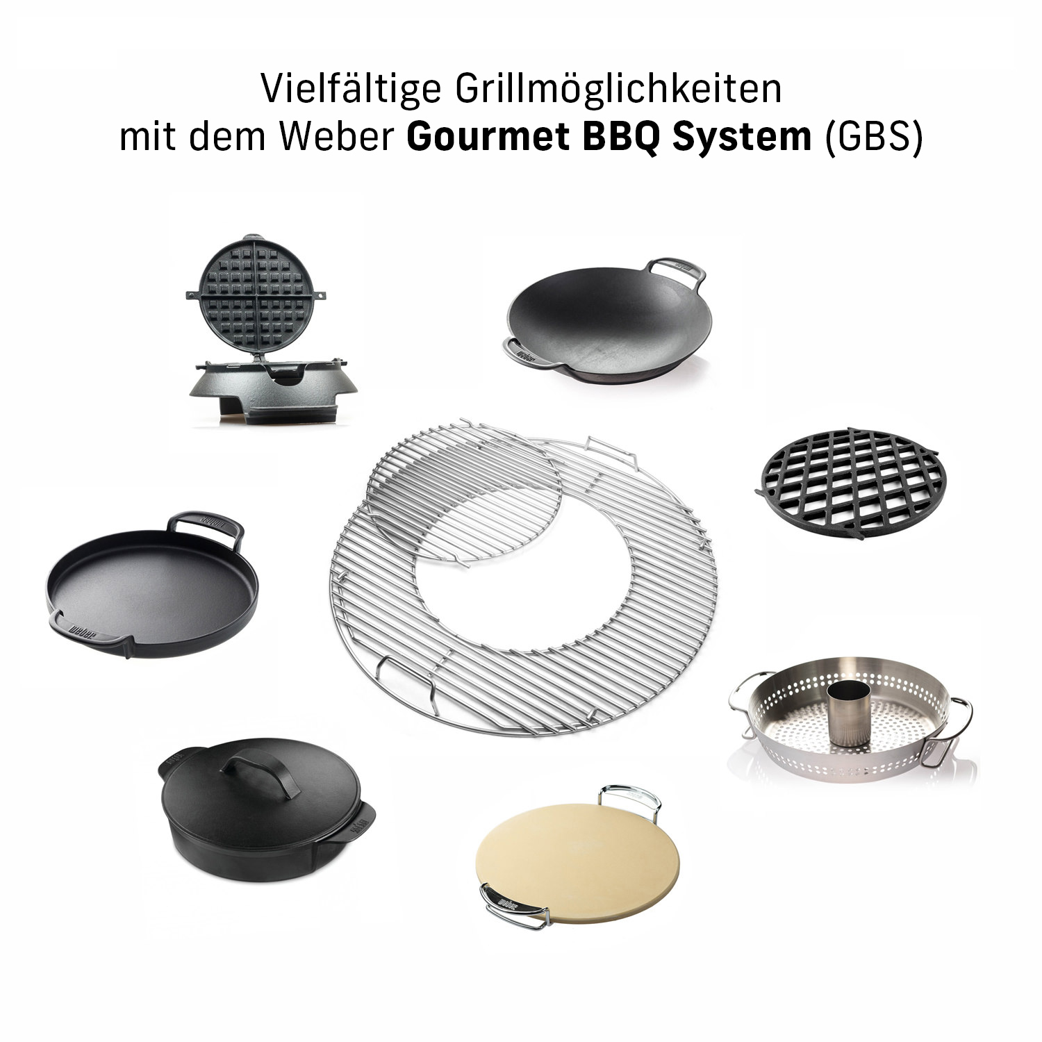 Das Weber Gormet BBQ System (GBS)