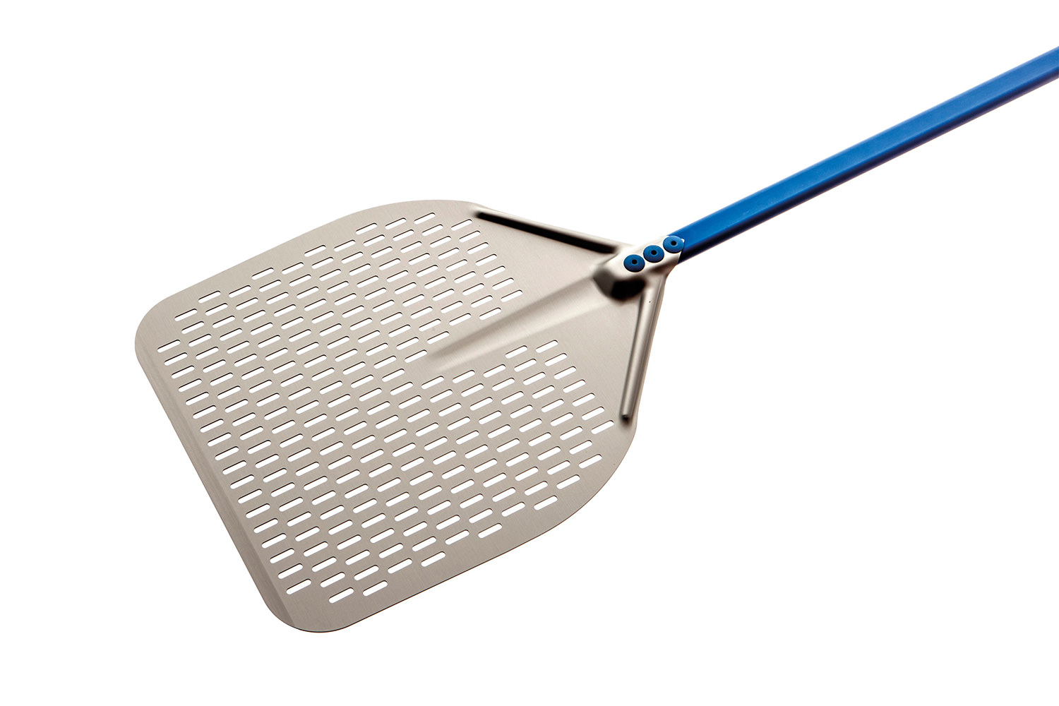 Gi.Metal »Linea Azzurra« Aluminium Pizzaheber, perforiert
