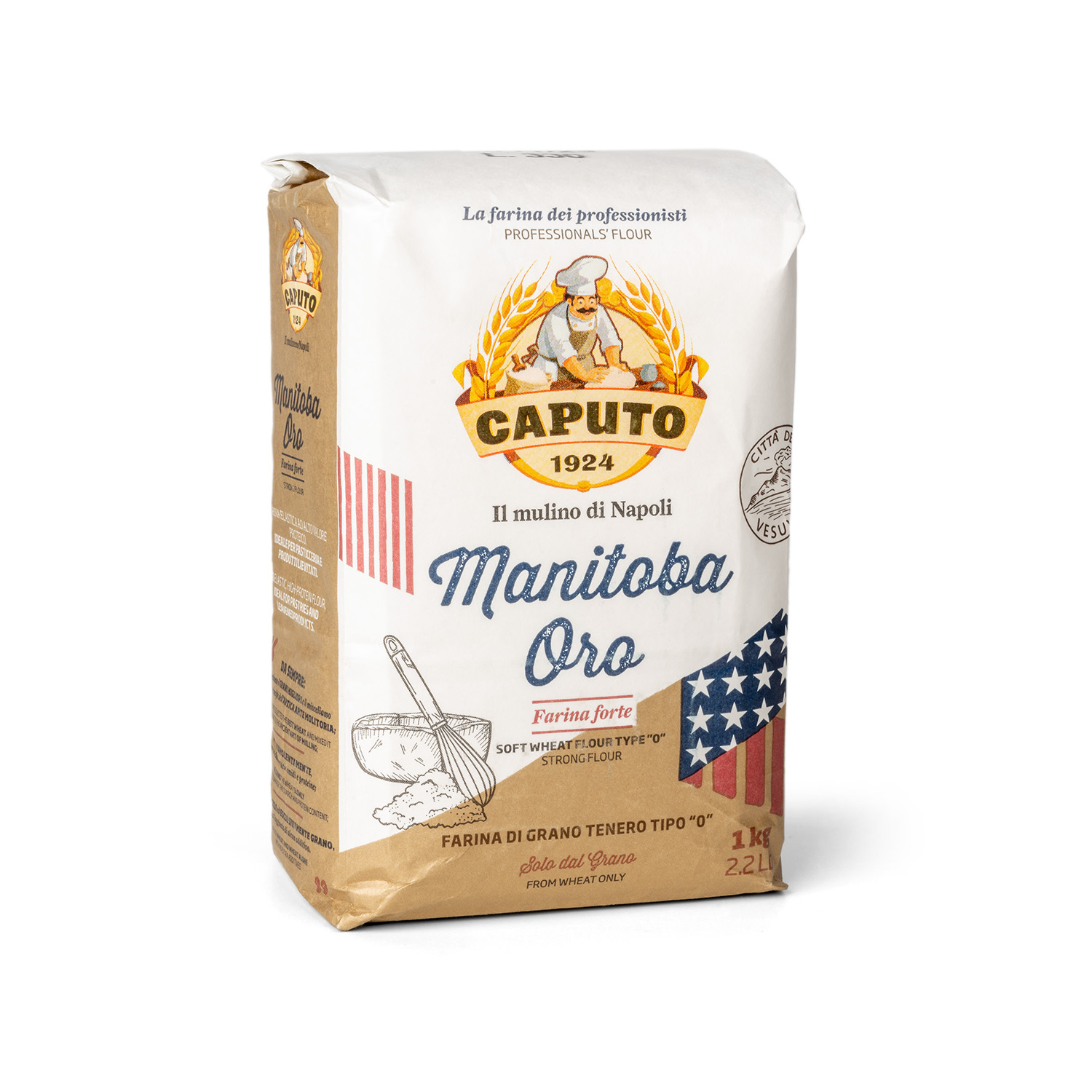 Caputo Manitoba Oro Mehl Typ 0; 1kg