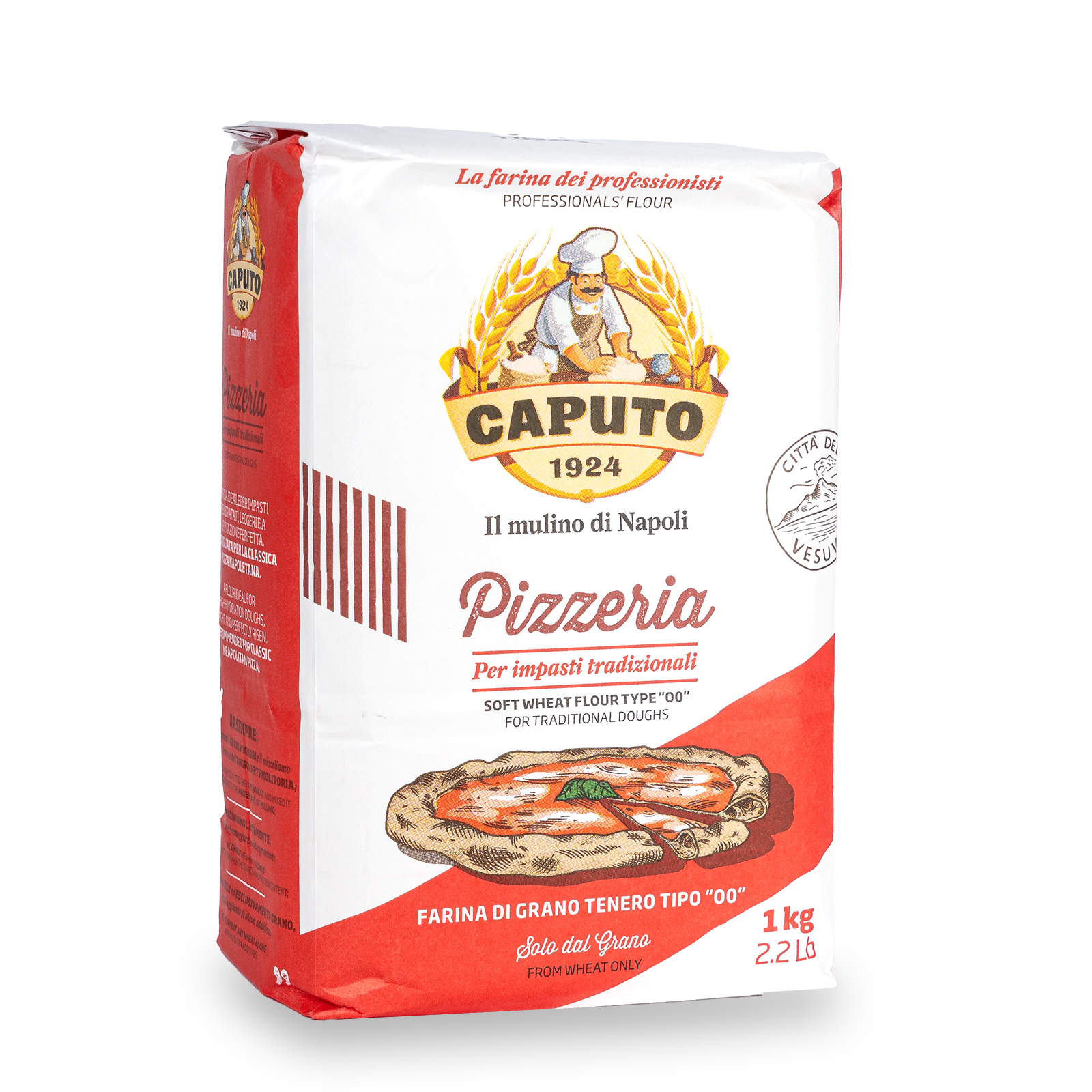 Caputo Pizzeria Tradizionale Pizzamehl Typ 00; 1kg