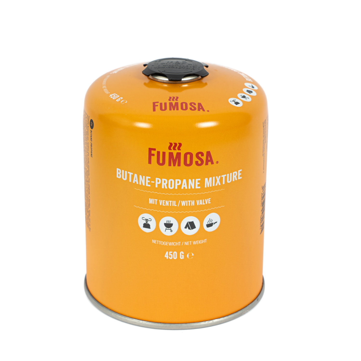FUMOSA Gaskartusche für Q100/1000-Serien; Performer & Go Anywhere; 450g