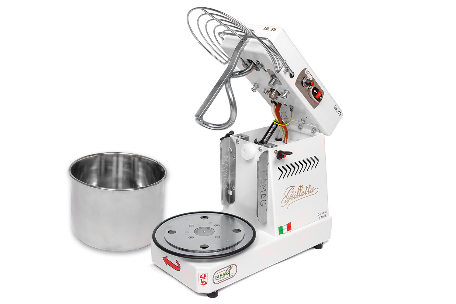 FAMAG »Grilletta« IM5S 10V HH Spiral-Knetmaschine