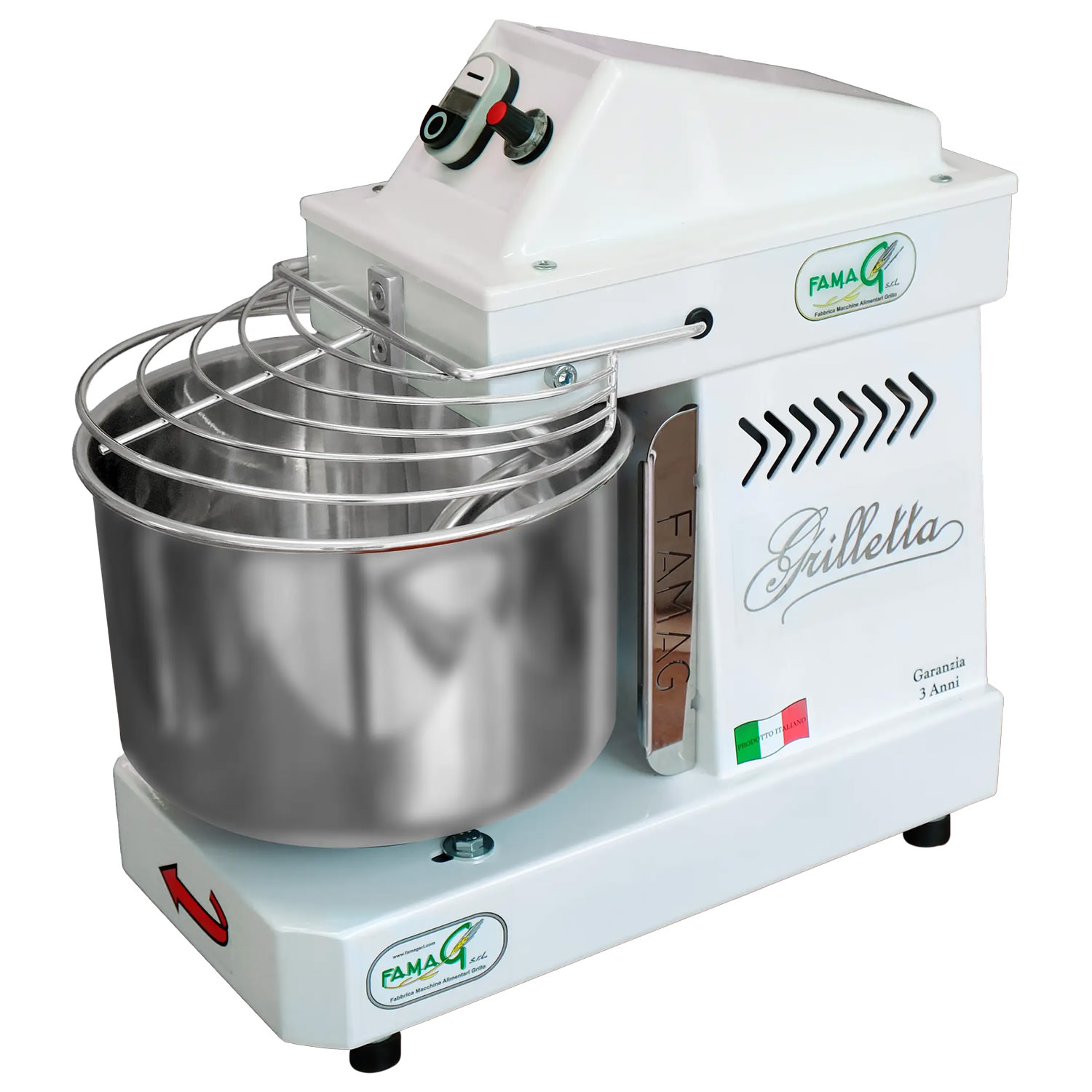 FAMAG »Grilletta« IM5 10V Spiral-Knetmaschine
