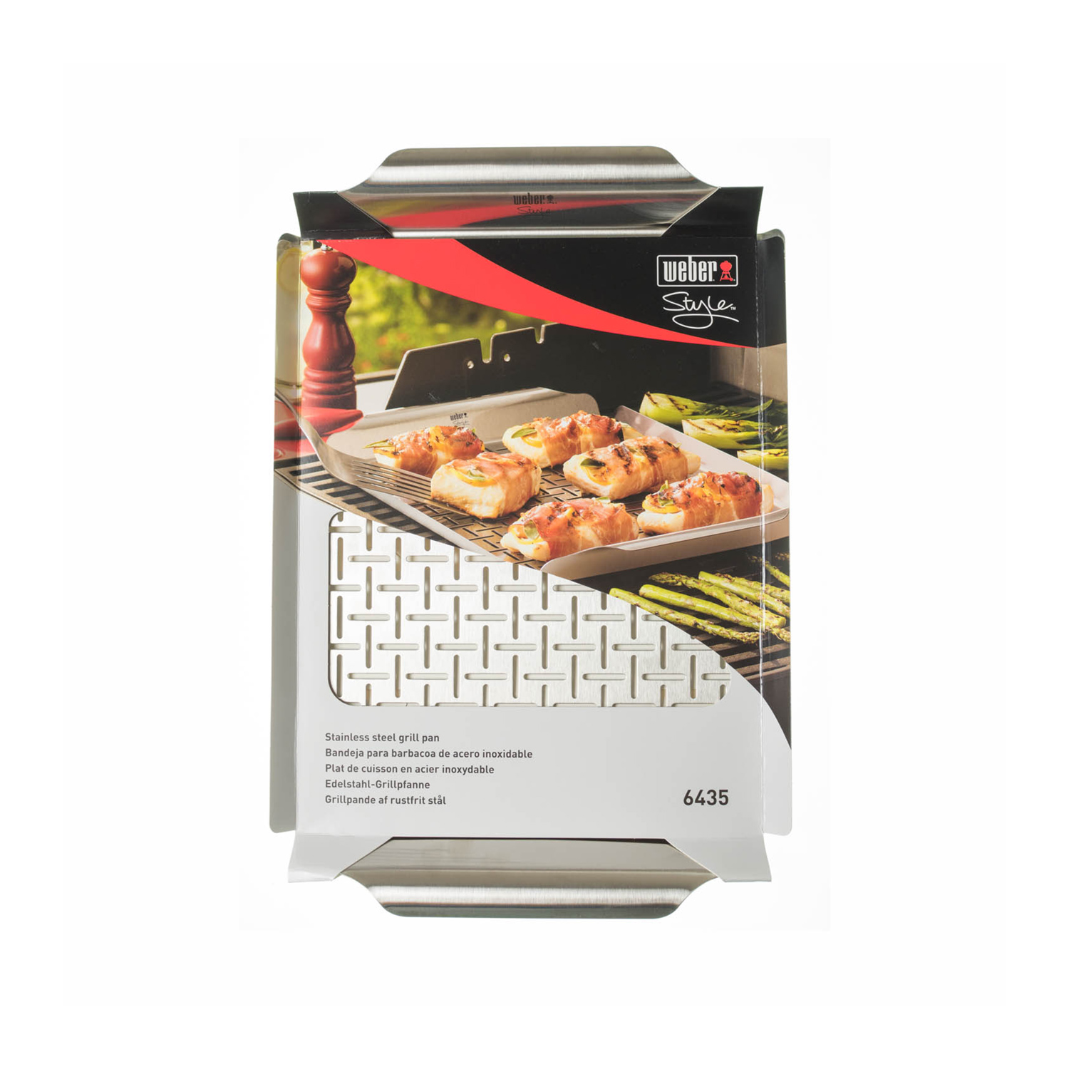Weber Style Grillpfanne, Edelstahl (6435)