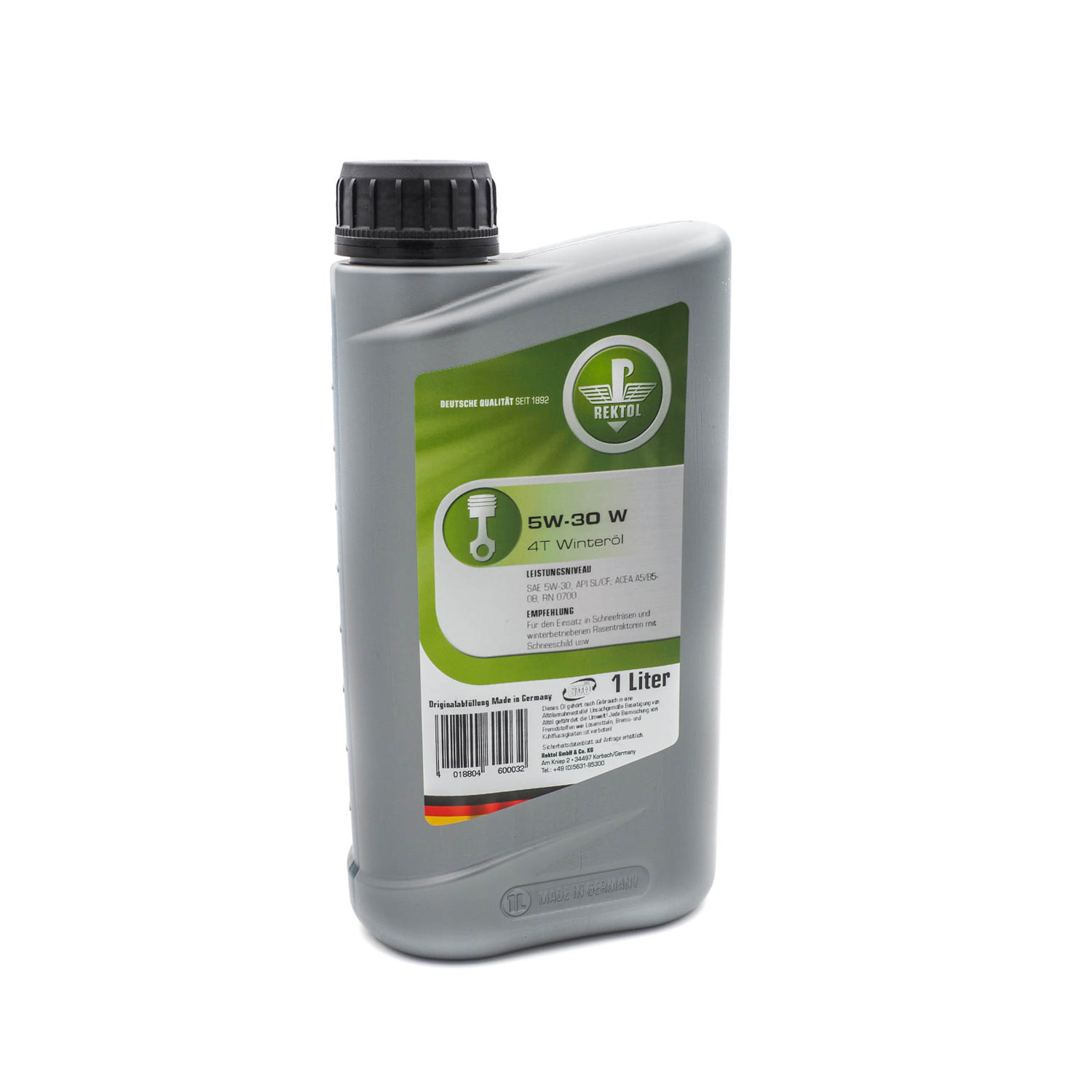 Winteröl 5W-30 W 4T für Schneefräsen und Rasentraktoren (1 Liter)