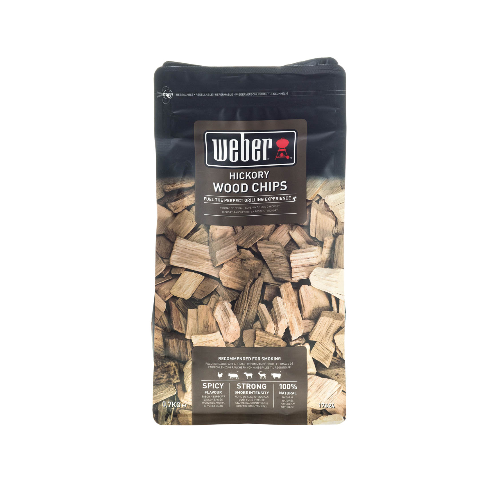 Weber 17624 Räucherchips Hickory, 700 gramm